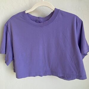 Lululemon Cropped Tee